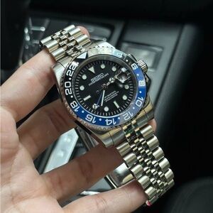 Seiko Mod: Batgirl GMT